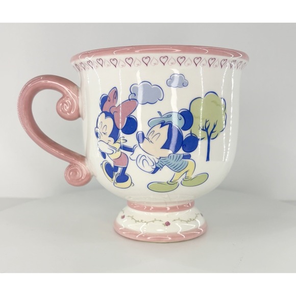 Other - Disney Minnie Mouse‎ & Mickey Mouse Ma Cherie Large Mug FTD